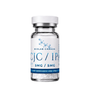 CJC-1295 no DAC Ipamorelin 5 mg 5 mg research vial - BioLab Canada