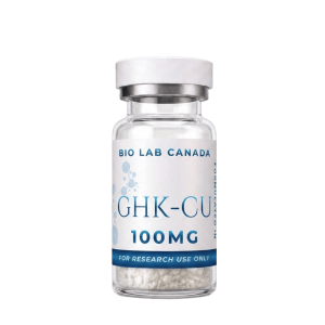 GHK-Cu copper peptide 100 mg research vial - BioLab Canada